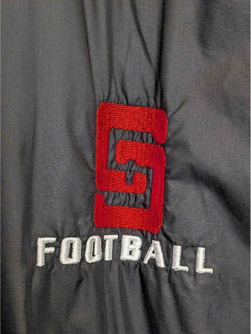 Nike Stewarts Creek Red Hawks Football Sideline Pullover Men's XL Black Red